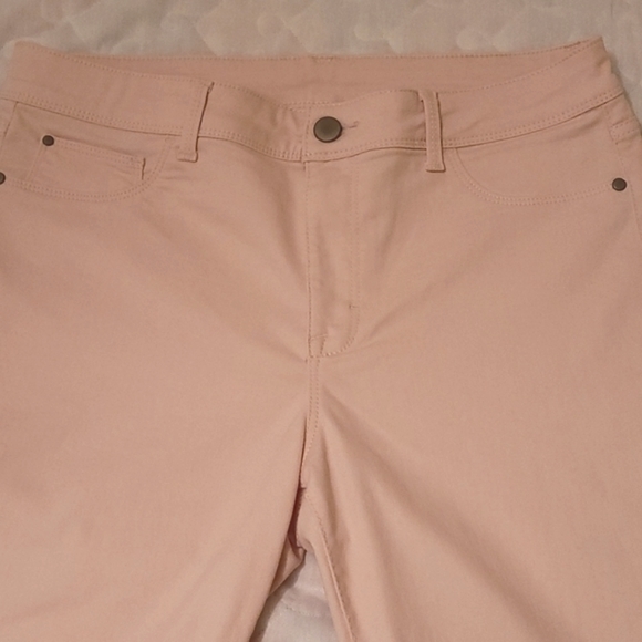 Time and Tru pink summer pants. size 14 - Picture 3 of 7